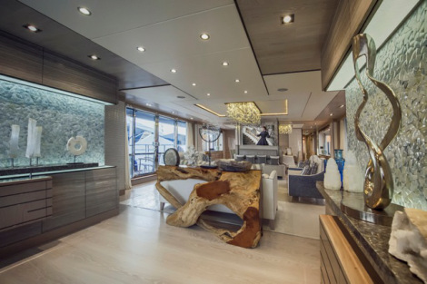 The Saloon incorporates new textures and designs, pioneered by interior designers HPM Developments