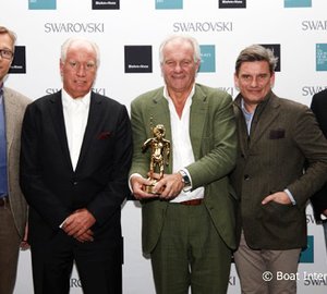 Three Neptunes for Feadship superyacht COMO at Showboats Design Awards 2015