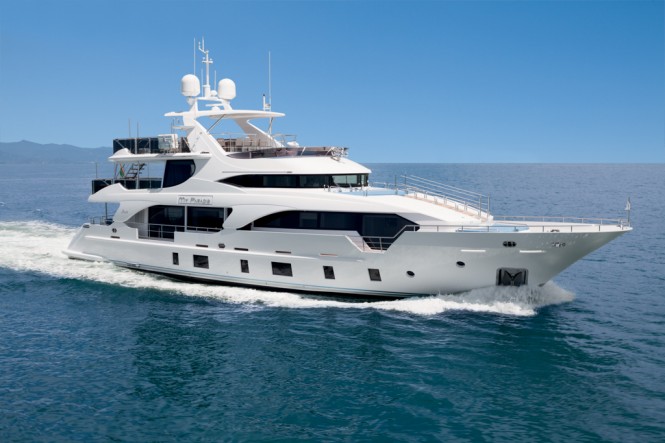 radition Supreme 108 super yacht MY PARADIS to be displayed at the 2015 Miami Boat Show