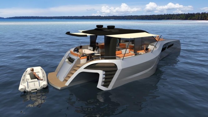 Tri60 catamaran - Photos Credit - BMT Asia Pacific Tri60 catamaran - Photos Credit - BMT Asia Pacific