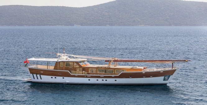 38m Dhow superyacht Tornado by Agantur Shipyard