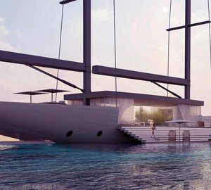New 55m sailing yacht SALT concept by Lujac Desautel