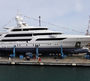 New 63m motor yacht FB264 launched by Benetti