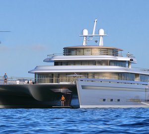 New 71m catamaran mega yacht MANIFESTO concept by VPLP
