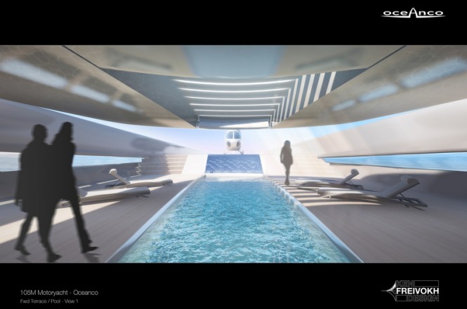 Aboard Stiletto superyacht concept