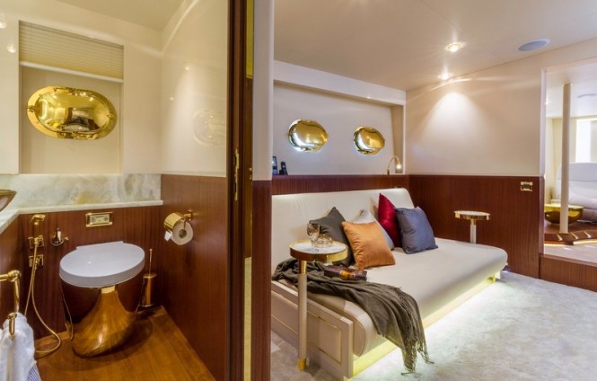 Aboard Tornado Yacht