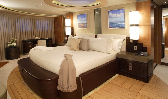 Anastasia superyacht - Master Cabin
