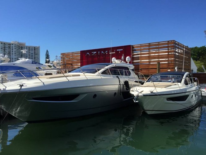 Azimut Yachts at the 2015 Miami Yacht & Brokerage Show