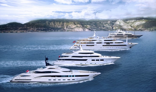CRN fleet of luxury superyachts