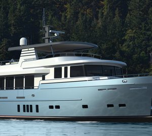 New 24m motor yacht Continental Trawler 2395M starts construction at Wim van der Valk