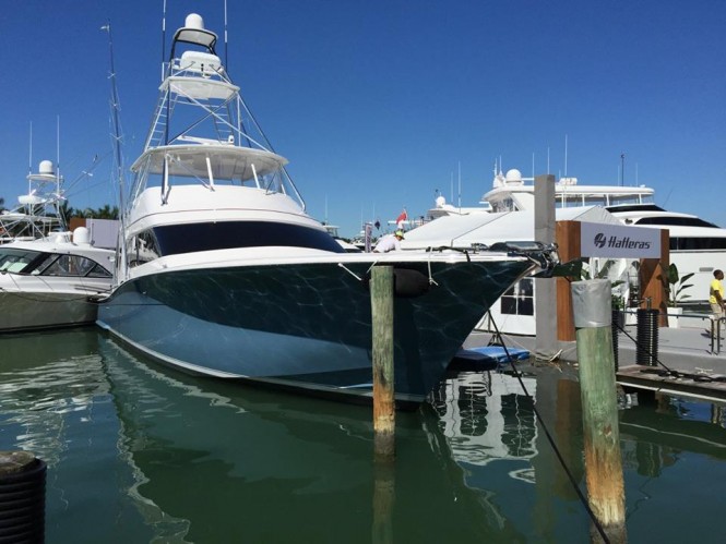 Hatteras Yachts at the 2015 Miami Yacht & Brokerage Show
