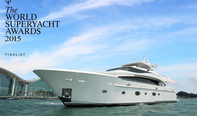 Horizon RP110 motor yacht ESTHER 7 nominated for World Superyacht Award 2015