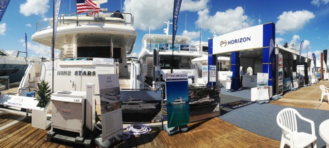 Horizon Yacht USA at the 2015 Miami Yacht & Brokerage Show