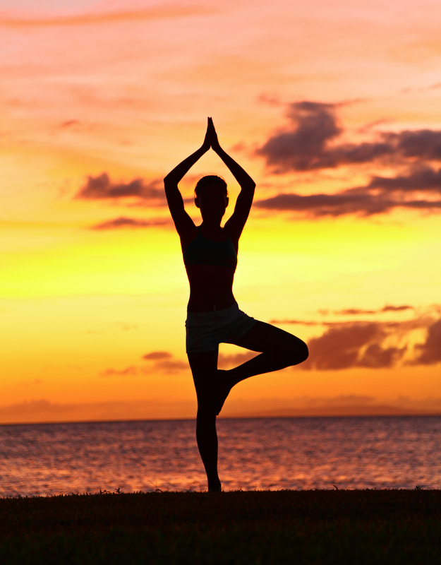 Karpaz Gate Marina is hosting Yoga sessions starting in April. © Martinmark Dreamstime.com - Yoga Woman Training In Sunset In Tree Pose Photo