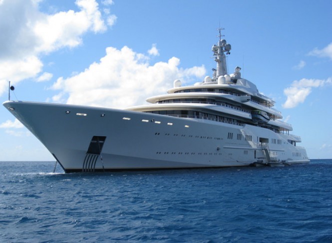Luxury mega yacht Eclipse built by Blohm + Voss