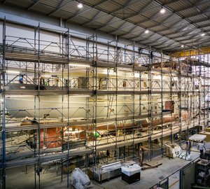 New 39m motor yacht TARANSAY (FR029) to be launched by Rossinavi next month