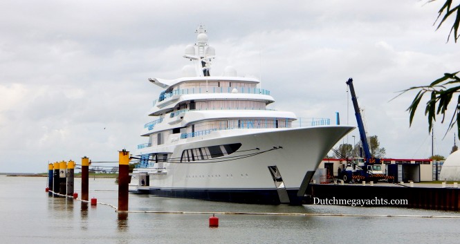 Luxury superyacht Royal Romance - Photo by Dutchmegayachts.com