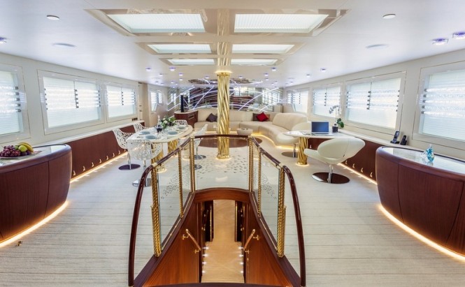 Luxury yacht Tornado - Interior