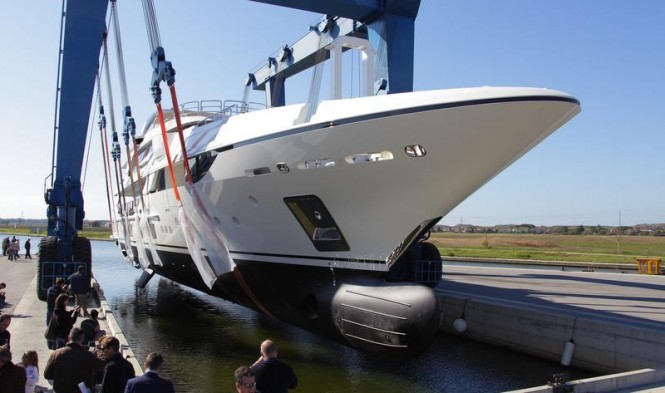 Luxury yacht Vica ready to hit the water