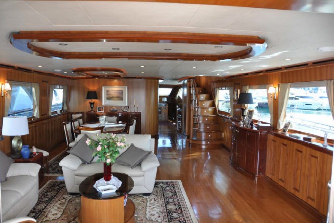 Luxury yacht Zarina - Interior