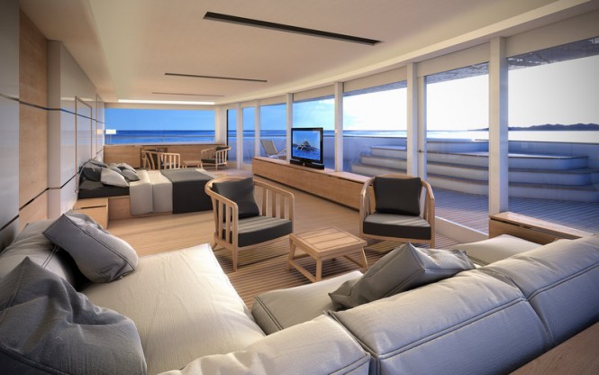 Manifesto yacht concept - Owners Cabin