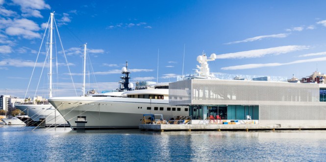 Marina Port Vell - a beautiful Barcelona yacht charter destination