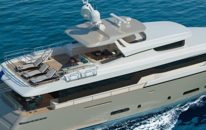 Matica superyacht - Decks