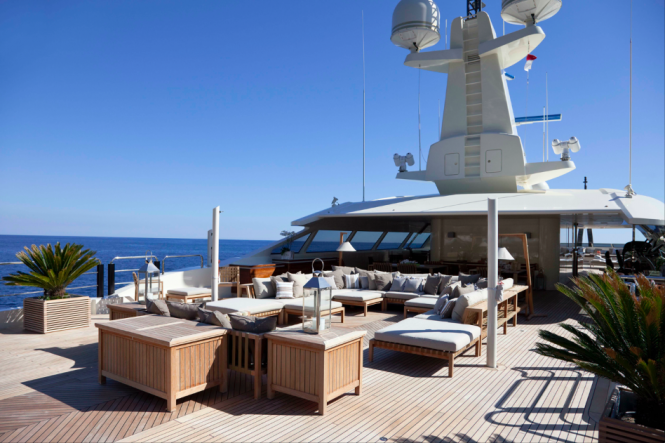 Motor Yacht AZTECA - Sun Deck