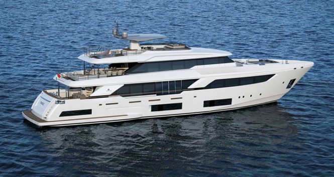 New 37m motor yacht Navetta 37 by Custom Line