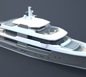 New 40m motor yacht OCEAN NOMAD concept by Van Geest Design