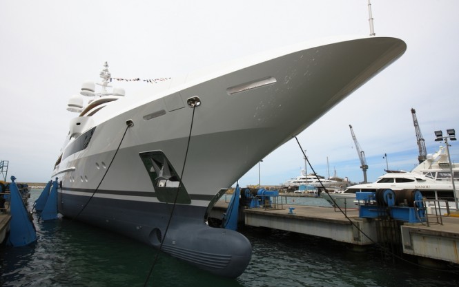 Newly launched Benetti super yacht FB264