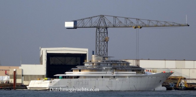 Oceanco Y714 mega yacht Project Jubilee - Photo by Dutchmegayachts