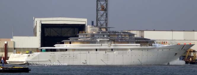 Oceanco Y714 superyacht Project Jubilee - side view - Photo by Dutchmegayachts