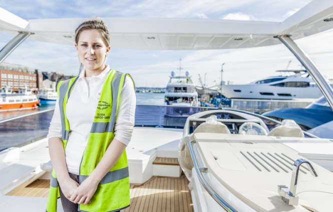 Olivia Richards-Smith - Apprentice Marine Engineer at Sunseeker