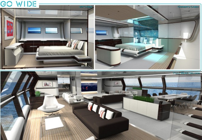 Project GoWide Yacht - Interior