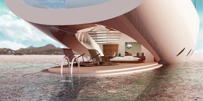 SALT superyacht concept - Master Cabin
