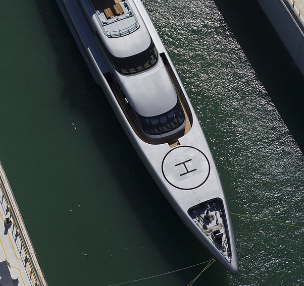 Silver Fast superyacht on the water - Photo by Guillaume Plisson and Silver Yachts
