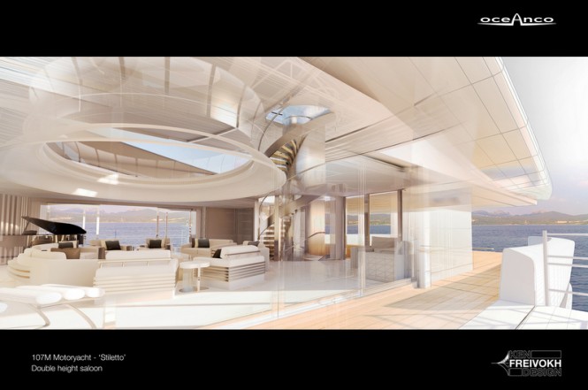 Stiletto Yacht Concept - Interior