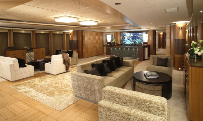 Superyacht Anastasia - Main Saloon