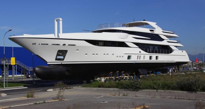 Vica superyacht at launch