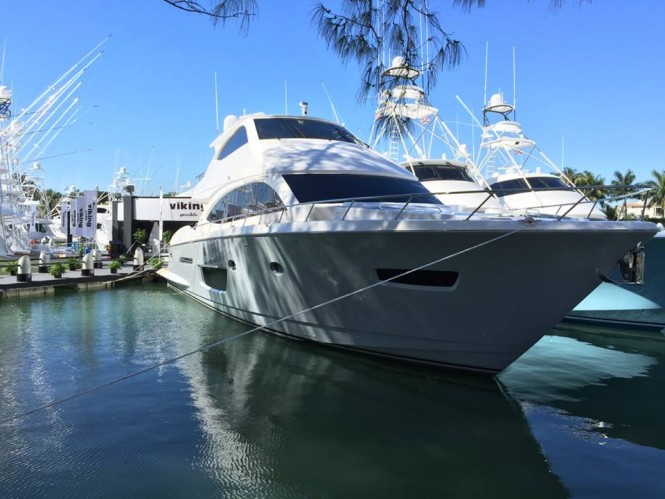 Viking Yachts at the 2015 Miami Yacht & Brokerage Show