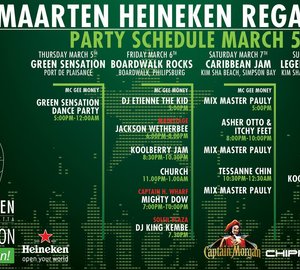 St.Maarten Heineken Regatta 2015 to host the Ultimate Green Sensation Party