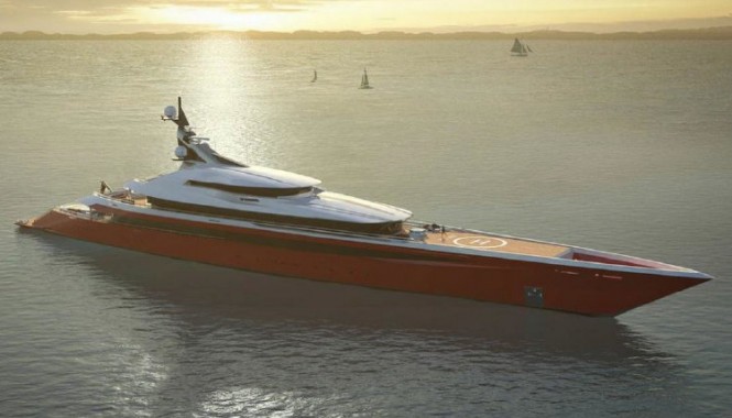 117m superyacht TITAN concept