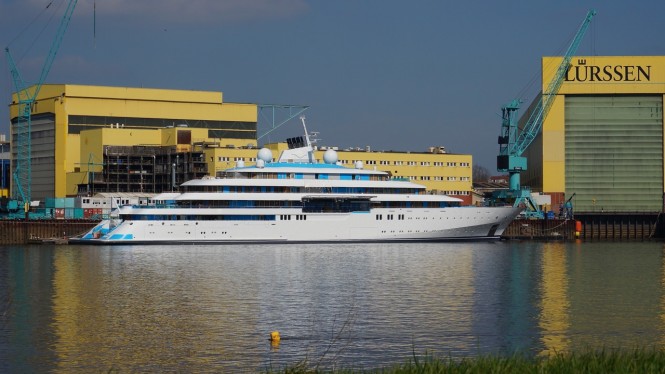 125m GOLDEN ODYSSEY superyacht - Image credit DrDuu