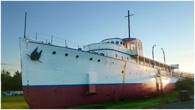 48m classic yacht Caritas discovered by G.L. Watson