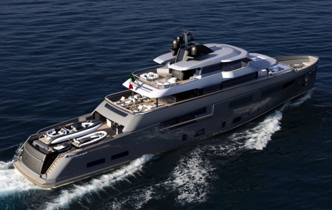 50m expedition yacht TESEO by CRN and Zuccon International Project