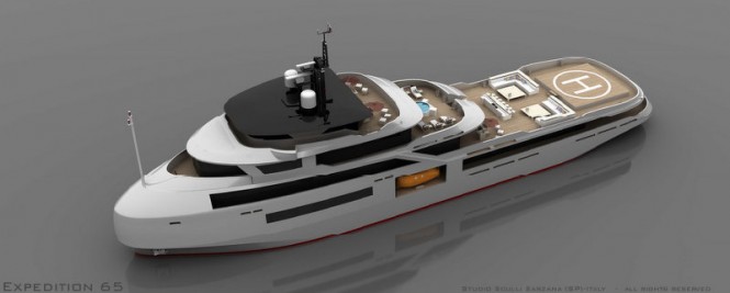 65m luxury yacht MSS EXPEDITION65 design