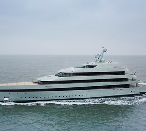 Photos of  83m Feadship motor yacht SAVANNAH (hull 686) undergoing sea trials