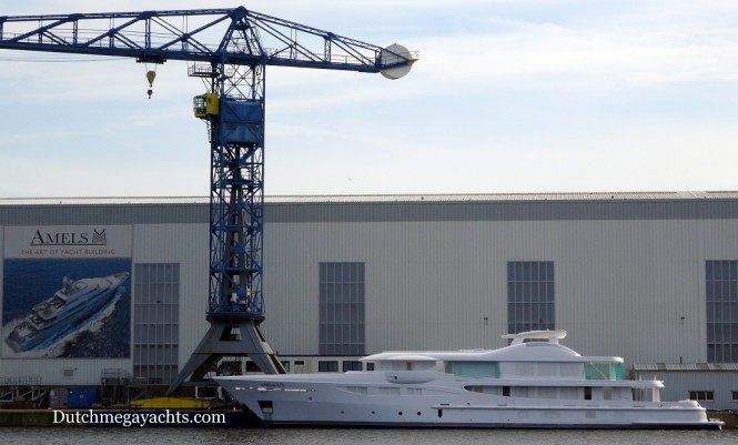 Amels super yacht Hull 470 - Photo by Dutchmegayachts