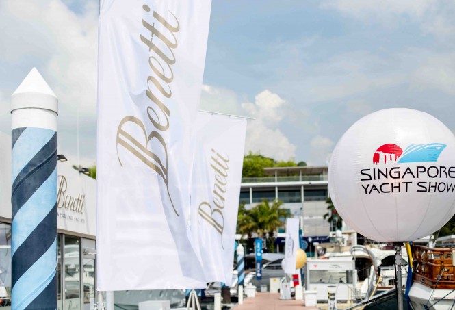 Benetti at the 2015 Singapore Yacht Show
